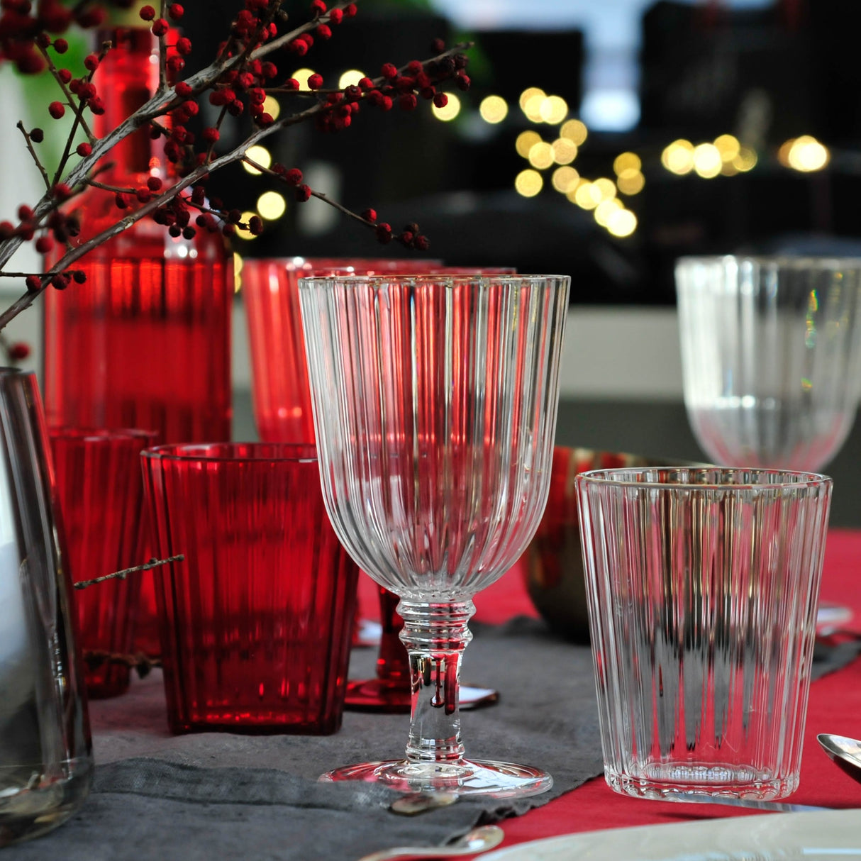 wd lifestyle wd lifestyle set 2 calici in acrilico 460 ml blu ean 8053300574469