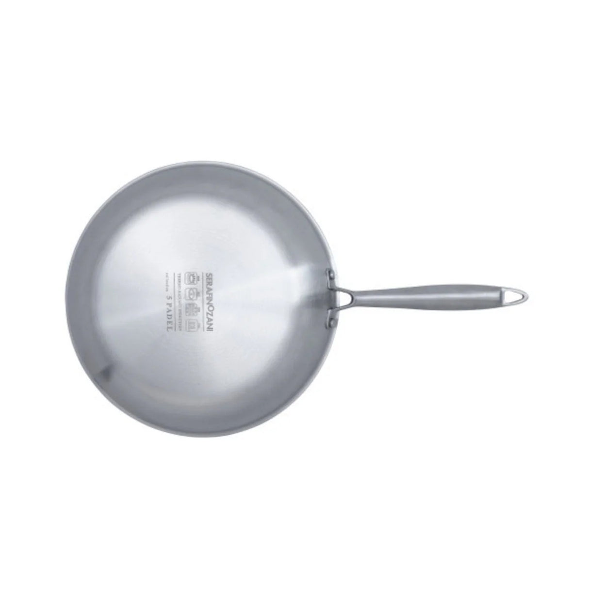 zani serafino zani serafino padella d 20 cm 5 padel in titanio 3 ply padella professionale multistrato resistente ean 8028460108878