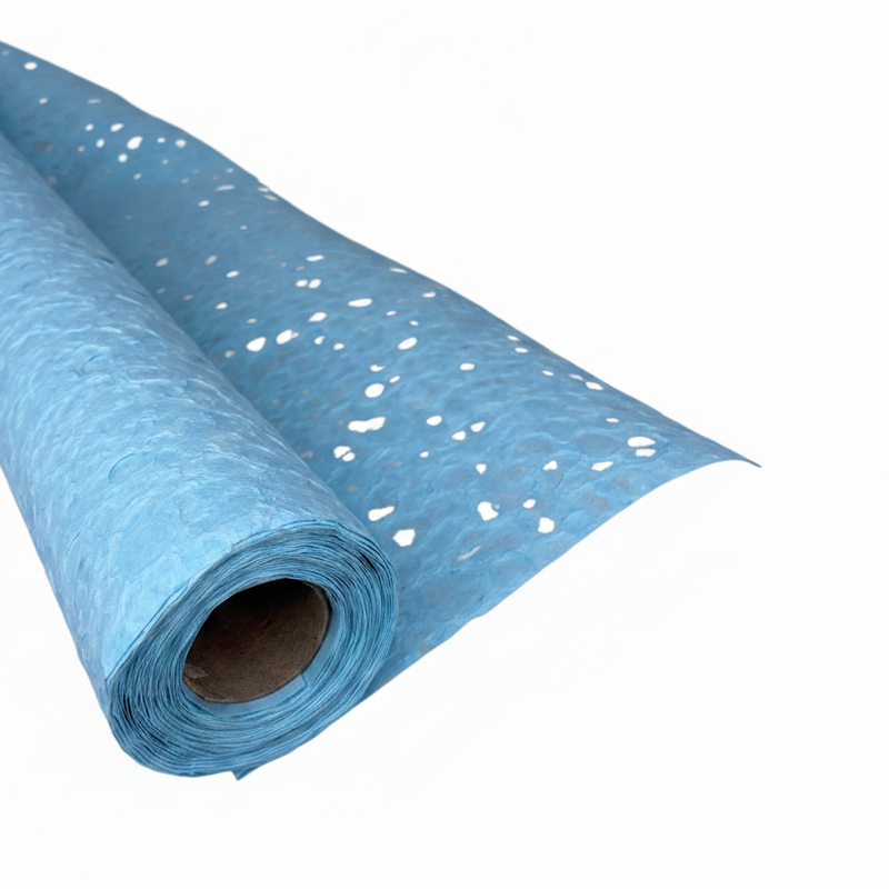 Carta da regalo Arpimex Roccia d'Acqua celeste, texture pietra effetto acqua. Ideale per packaging premium e regali. ean 8018318293474