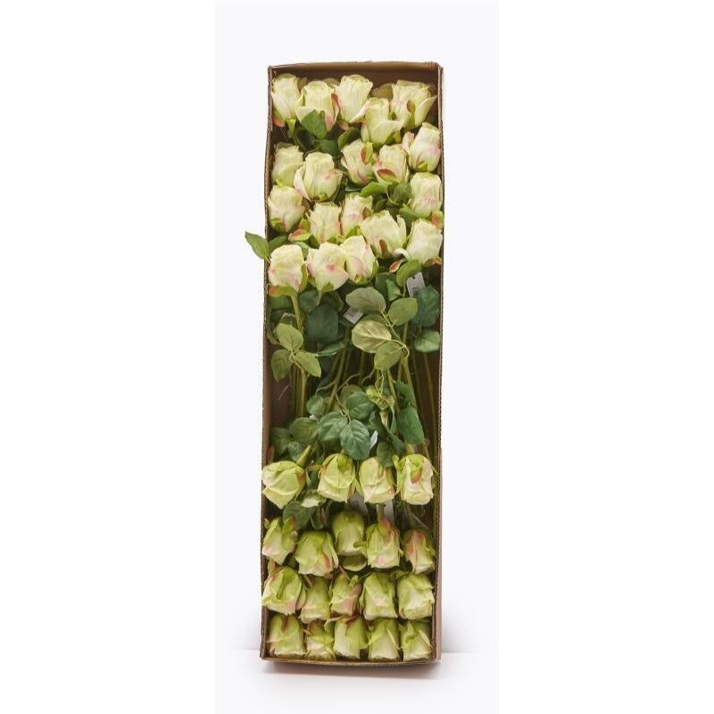 edg enzo de gasperi edg enzo de gasperi rosa bocciolo olis 3 fg ramo ass h 51 cm pianta artificiale verde chiaro 1 pz ean 8059824005380