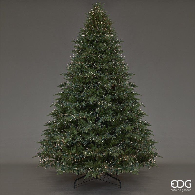 edg_enzo de gasperi albero di natale pino spark h 300 cm d 205 cm 10 000 miniled verde