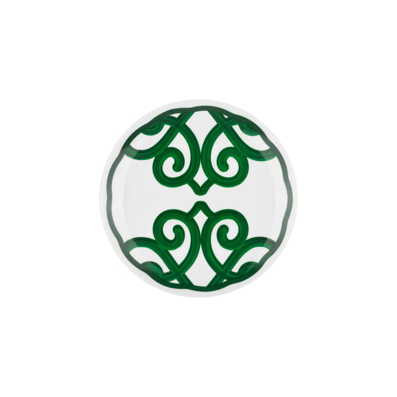 guzzini guzzini set 6 posti tavola harmonia natalizia porcellana bianco verde 18 pz ean 13291464