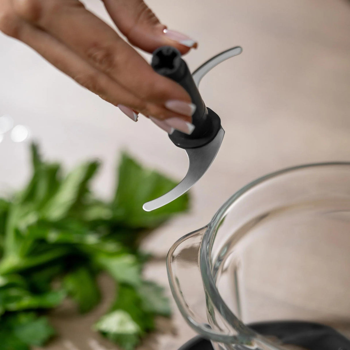 guzzini guzzini tritatutto elettrico sous chef antracite trita alimenti compatto design moderno per cucina ean 8008392424130