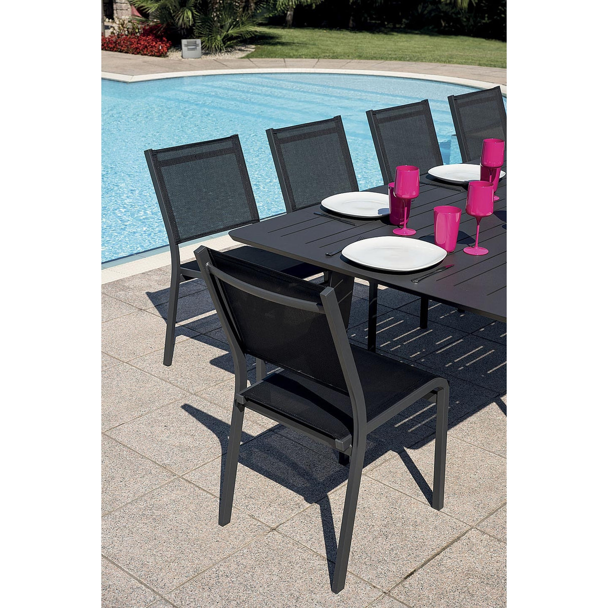 moia greenwood moia greenwood tavolo porto ercole allungabile 200300x102 cm alluminio antracite tavolo outdoor estensibile design moderno ean 8013054832543