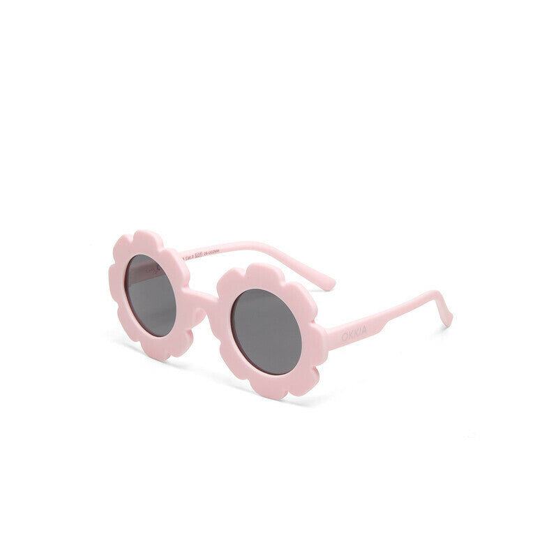 okkia okkia occhiale baby da sole premontato fiore colore light pink 6 10 anni ean 8056211375903
