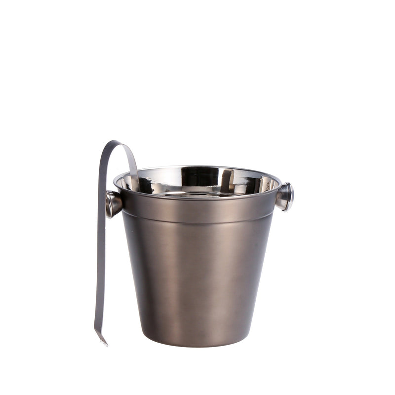regalo italiano regalo italiano secchiello portaghiaccio con pinza ass d 14 cm h 14 cm 1 pz ean 8057586177284