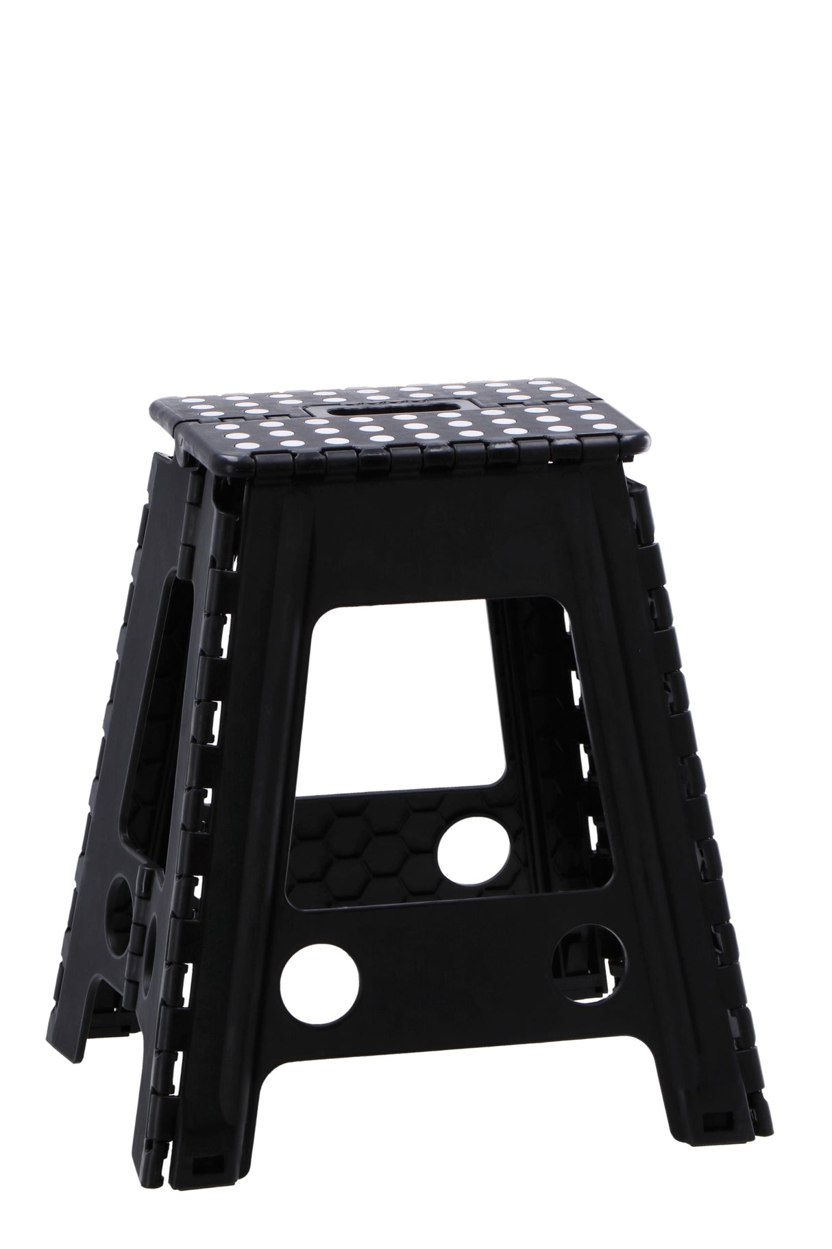 regalo italiano regalo italiano sgabello pieghevole ass h 45 cm 35 x 40 cm plastica nero grigio 1 pz ean 8057586203563