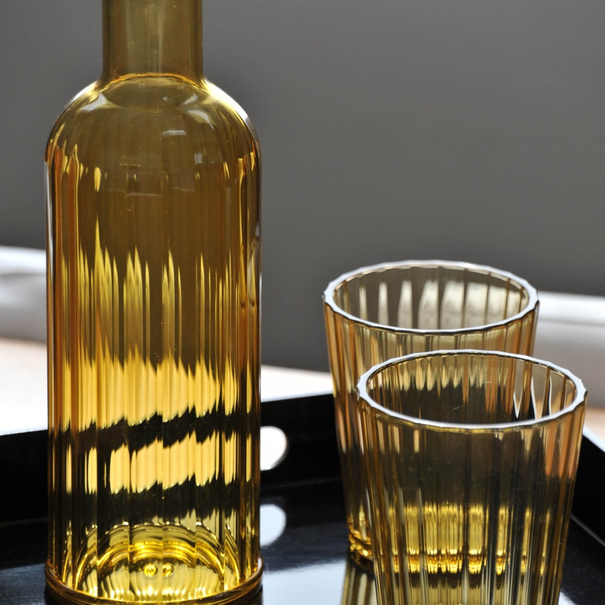 wd lifestyle wd lifestyle bottiglia in acrilico 1 lt ambra ean 8033040744940