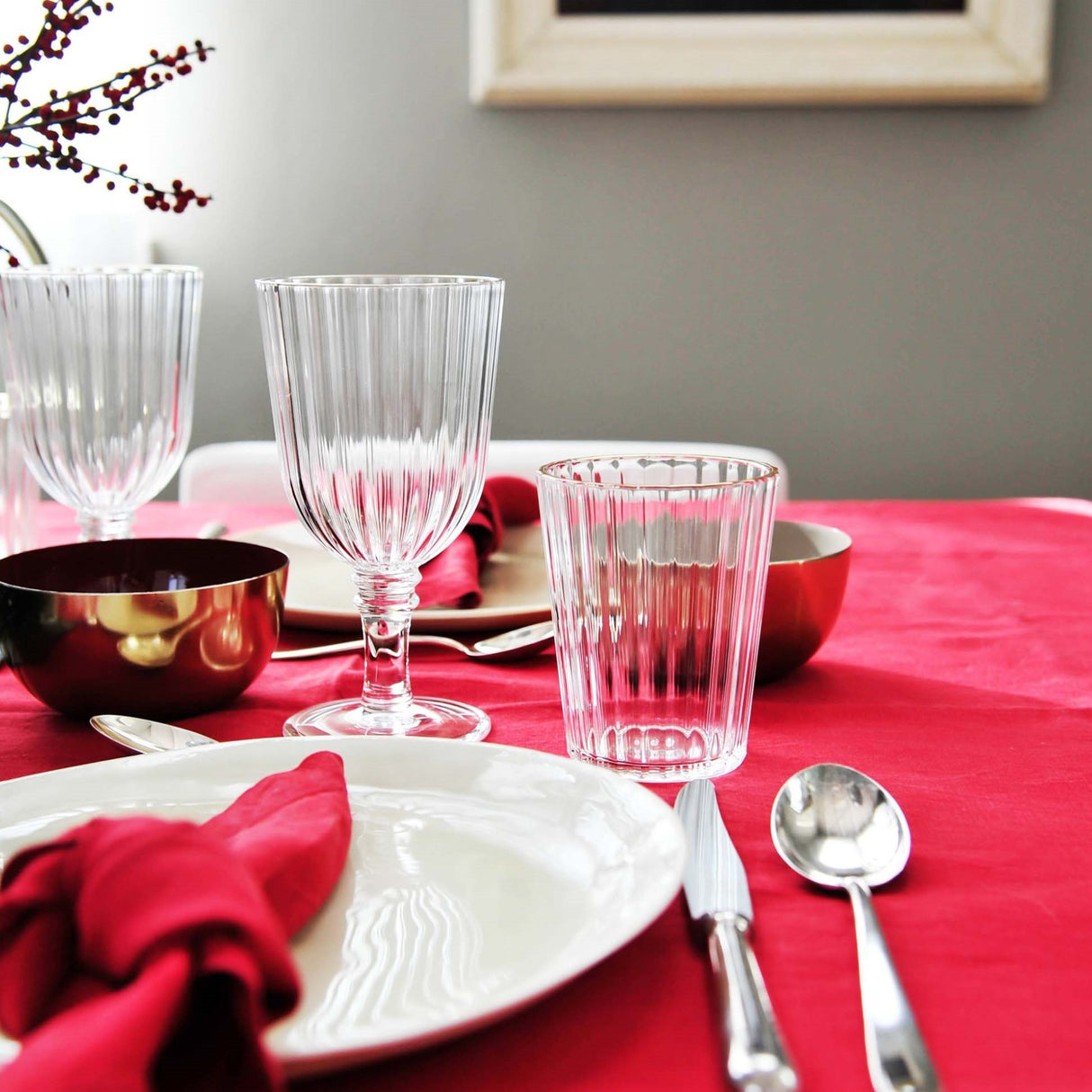 wd lifestyle wd lifestyle set 2 calici in acrilico 460 ml blu ean 8053300574469