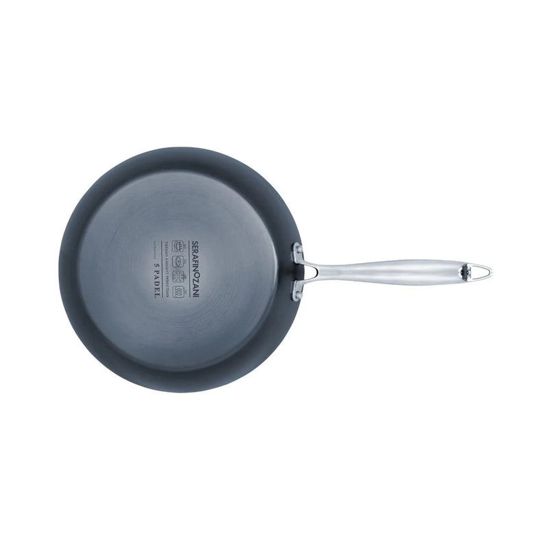 zani serafino zani serafino padella d 32 cm 5 padel in acciaio 3 ply padella professionale multistrato ean 8028460108779