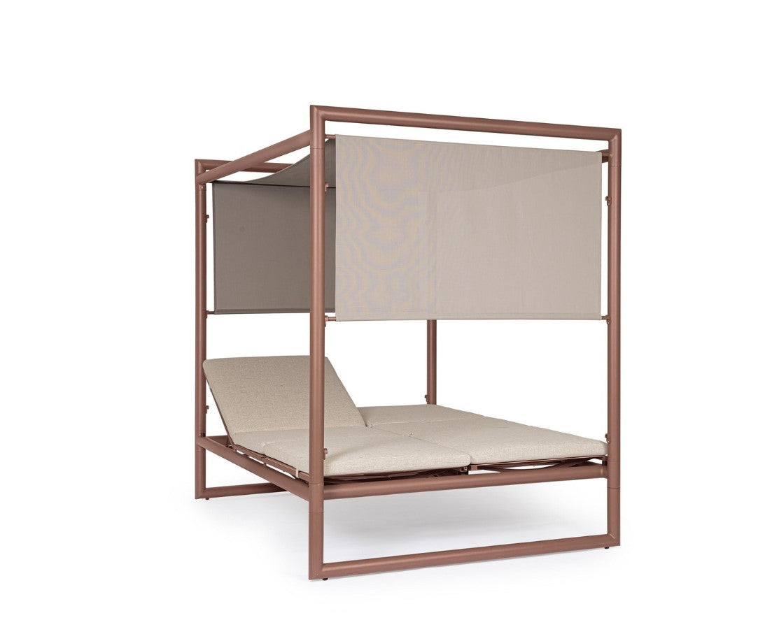 bizzotto bizzotto daybed konnor barn struttura alluminio 213 x 149 x 196 cm tessuto idrorepellente ean 8051836690158