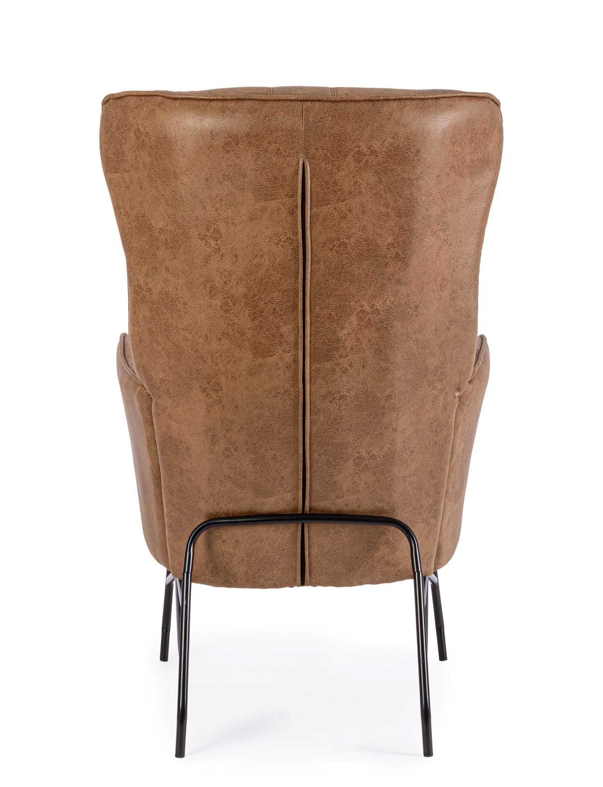 bizzotto bizzotto poltrona nasira h 109 cm l 70 cm p 84 cm ecopelle marrone ean 8051836576544