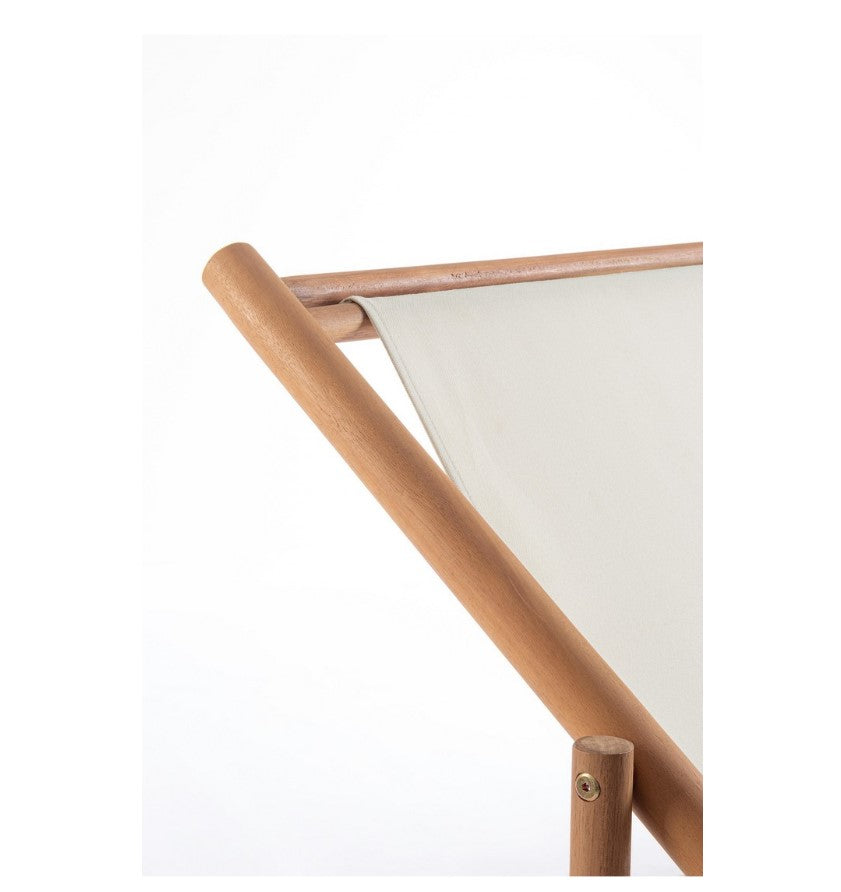 bizzotto bizzotto sdraio danubio effetto teak schienale bianco ean 8051836783843