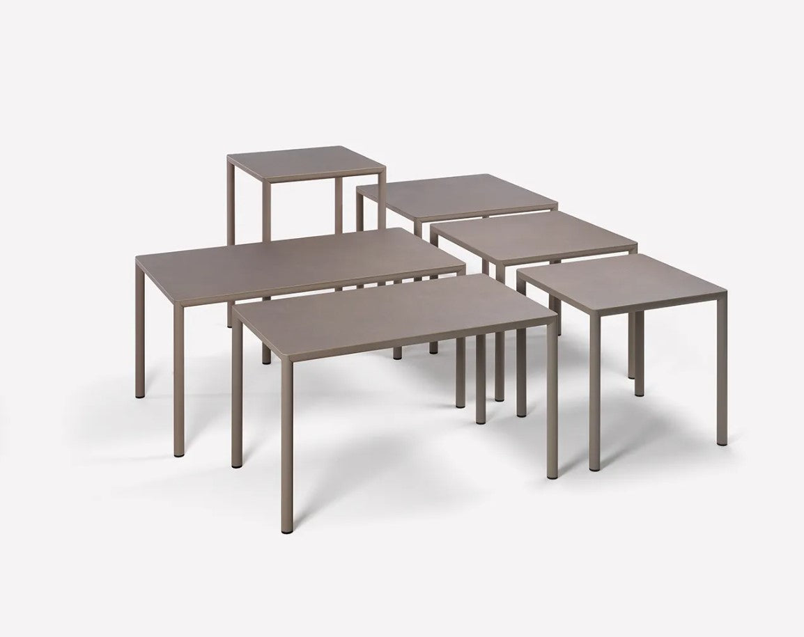 nardi nardi piave 70 tavolo quadrato verniciato corda lamin materia corda ean 8010352554481