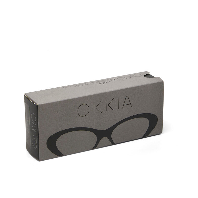 okkia okkia occhiale da lettura mod lina cat eye nero diottrie 1 00 ean 8055773199903