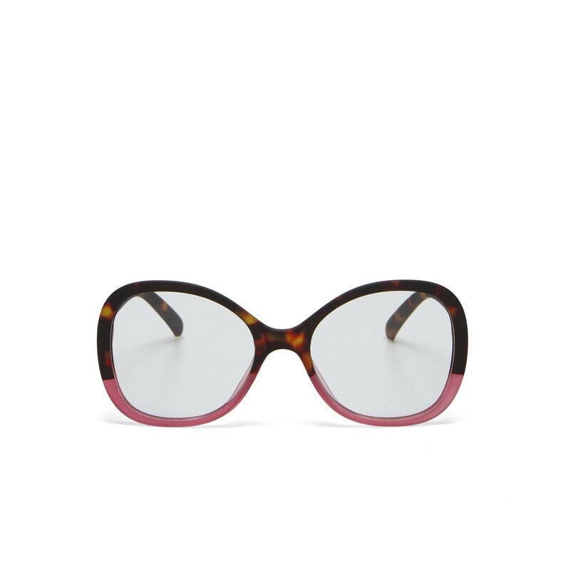 okkia okkia occhiale da lettura mod verona premontato butterfly soft touch spring anti luce blu havana pink diottrie 1 00 ean 8056211374708