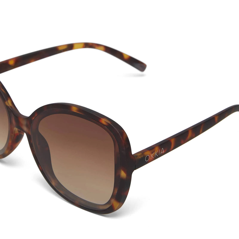 okkia okkia occhiale da sole premontato butterfly mod anna classic havana ean 8055773196513