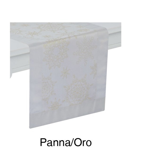 preziosa home preziosa home runner natale ass 40 x 140 cm con lurex no stiro 1 pz ean 8050264038891