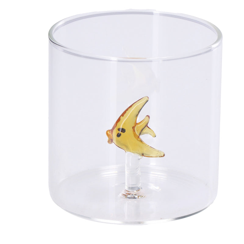 regalo italiano regalo italiano bicchiere vetro borosiliocato ass 36 cl decoro misto 1 pz ean 8057586077355