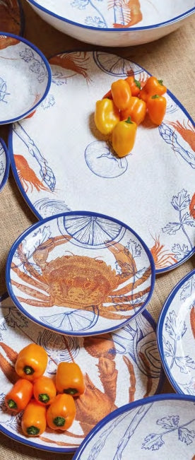 rose tulipani rose tulipani ciotola ocean life melamina d 115 cm ean 8018594611207