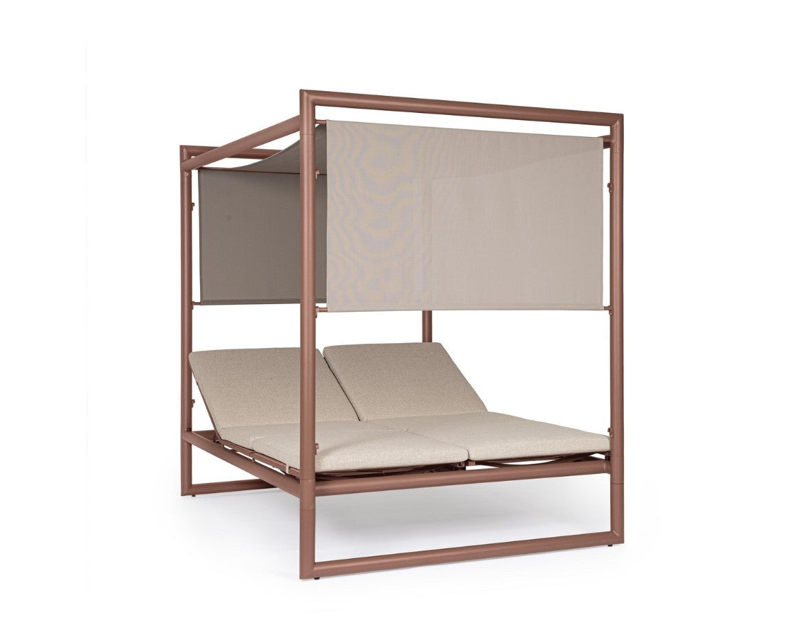 bizzotto bizzotto daybed konnor barn struttura alluminio 213 x 149 x 196 cm tessuto idrorepellente ean 8051836690158