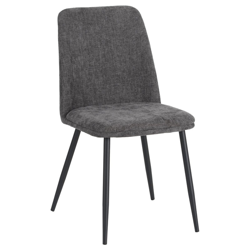 di mo di mo sedia tracy in tessuto grigio scuro 57x45x84 cm design moderno ean 8010402514816