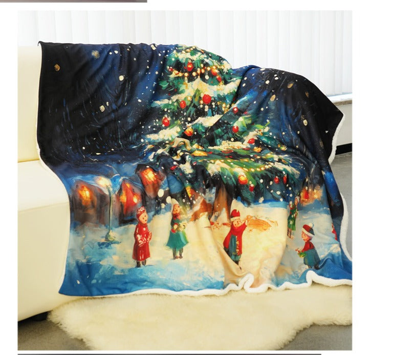 preziosa home preziosa home coperta natale pile ass stampata 210 x 240 cm poliestere scatola regalo 1 pz ean 8050264186653