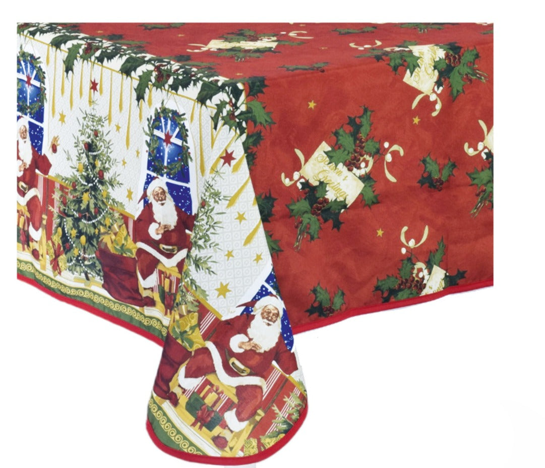 preziosa home preziosa home tovaglia sbiecata ass natale 140 x 330 cm no stiro antimacchia 1 pz ean 8050264134159