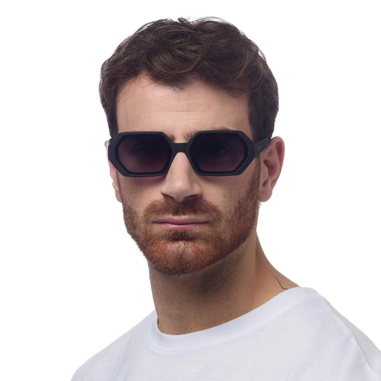 okkia okkia occhiale da sole premontato esagonale mod andrea black ean 8055773193734