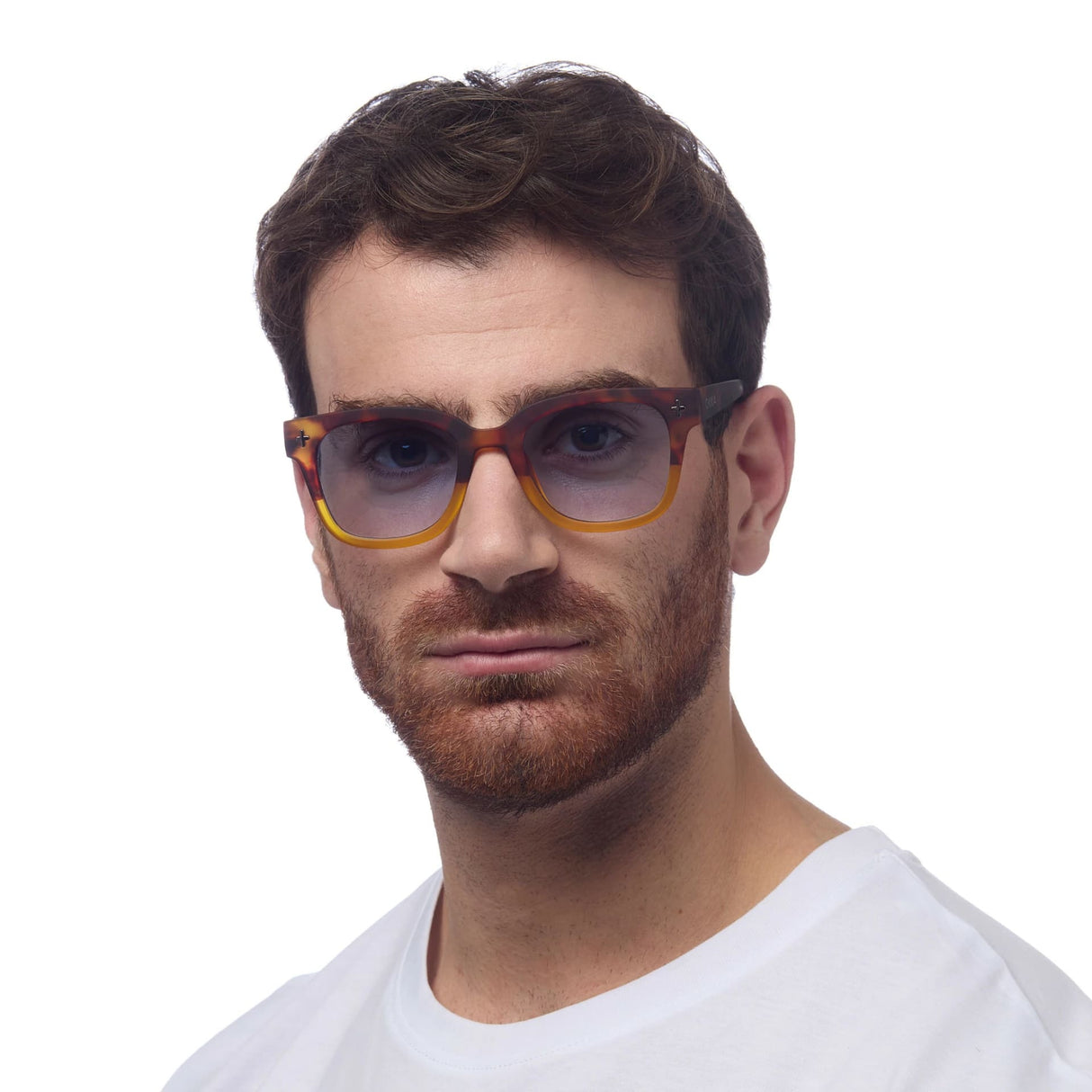 okkia okkia occhiale da sole premontato mod giovanni havana yellow w yellow finals ean 8055773195615