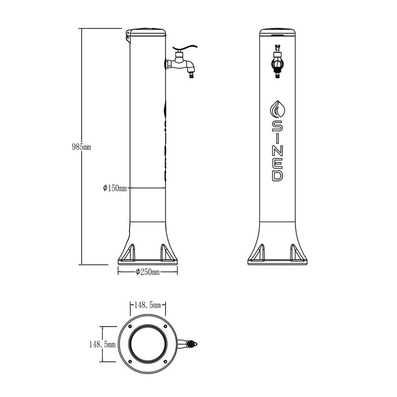 immagine-8-sined-tritone-fontanella-da-giardino-in-hdpe-predisposizione-per-attacchi-rapidi-bianco-ean-8025431017900