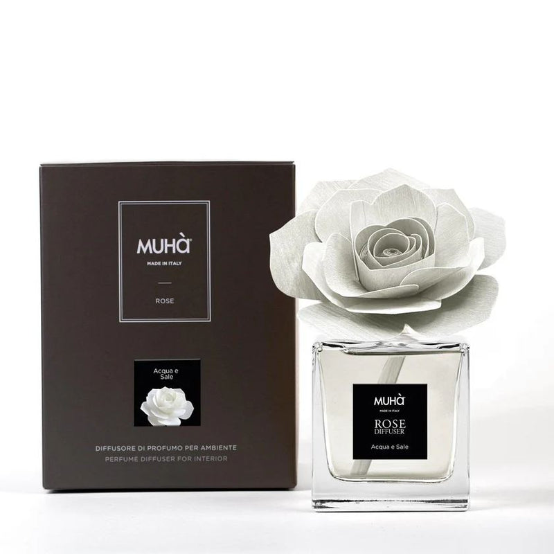 Muhà White Rose Water and Salt Diffuser 100 ml