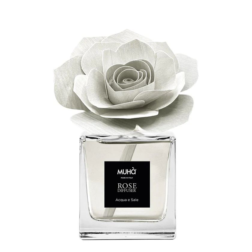 Muhà White Rose Water and Salt Diffuser 100 ml