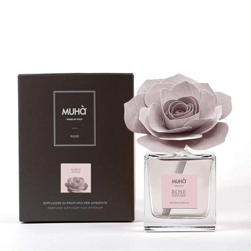 Muhà Perfume Diffuser Rose Rose Ancient Amber 100 Ml