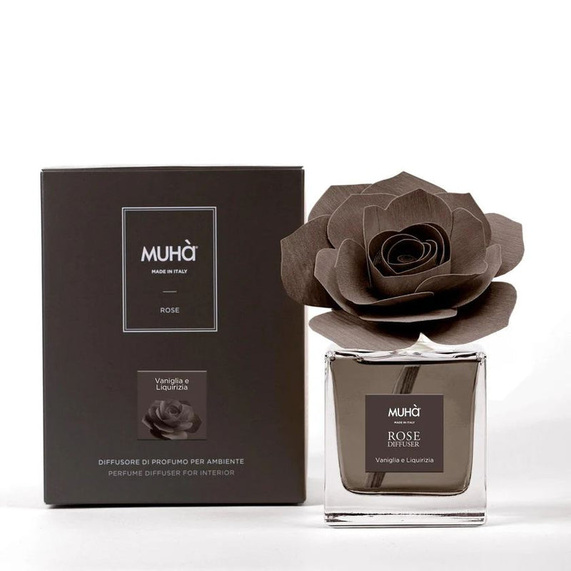 Muhà Diffuser Rose Brown Vanilla and Licorice 100 ml