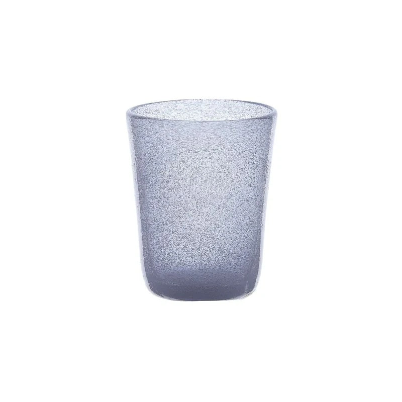 Zani Serafino Memento Tumbler Water Glass Liliac in Glass Paste