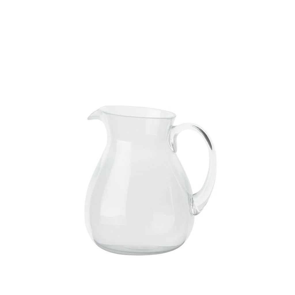 Zani Serafino Caraffa Memento Synth Small White Transparent Pitcher in MS-Methacrylate 1 Lt