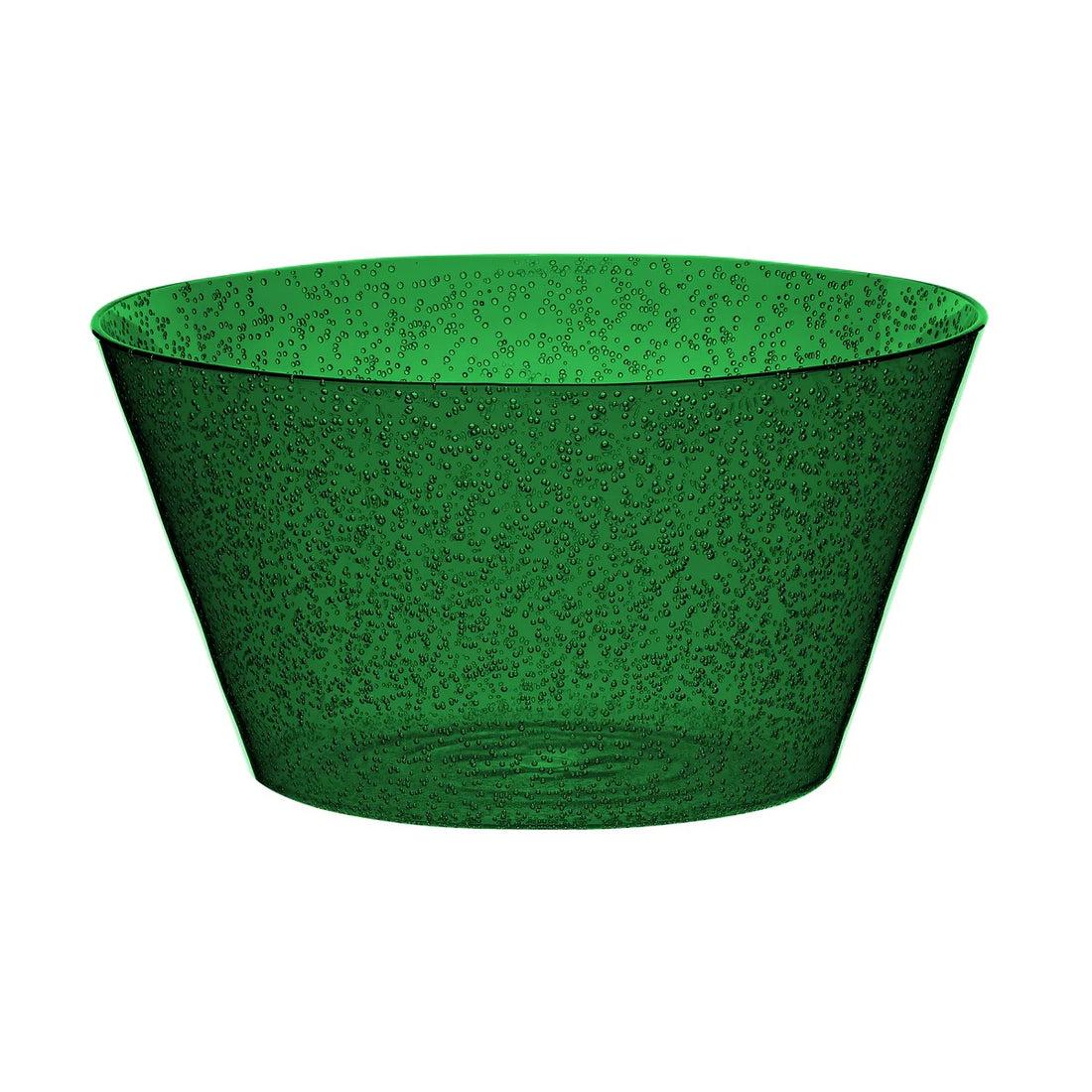 Zani Serafino Synth Bowl Emerald Centerpiece in Methacrylate