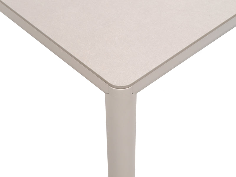 Nardi Piave 70 Square Table Painted Corda Laminate Materia Corda