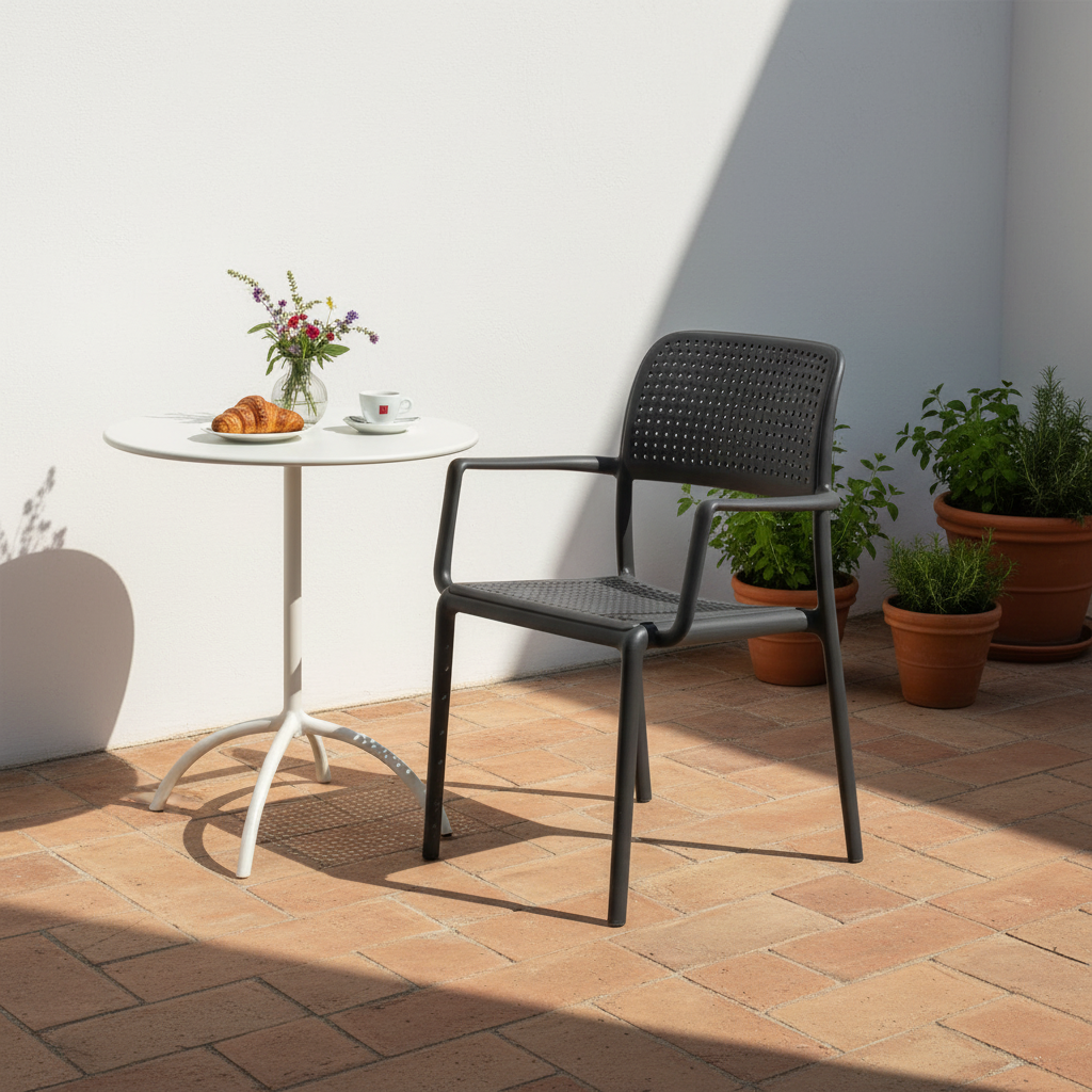 Nardi Sedia Bora antracite bistrot