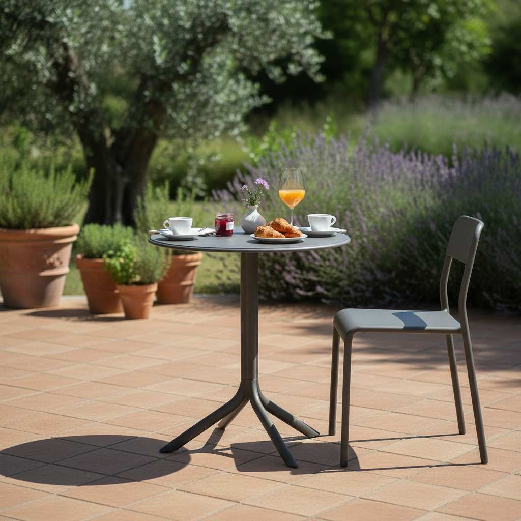 Nardi Spritz antracite hotel garden breakfast