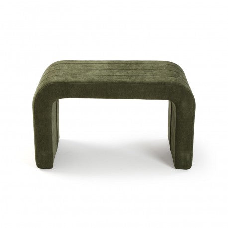 Pancha Green Padded Bench