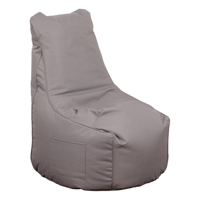 Di.Mo Layla Grey Bean Bag Armchair in Nylon + PVC