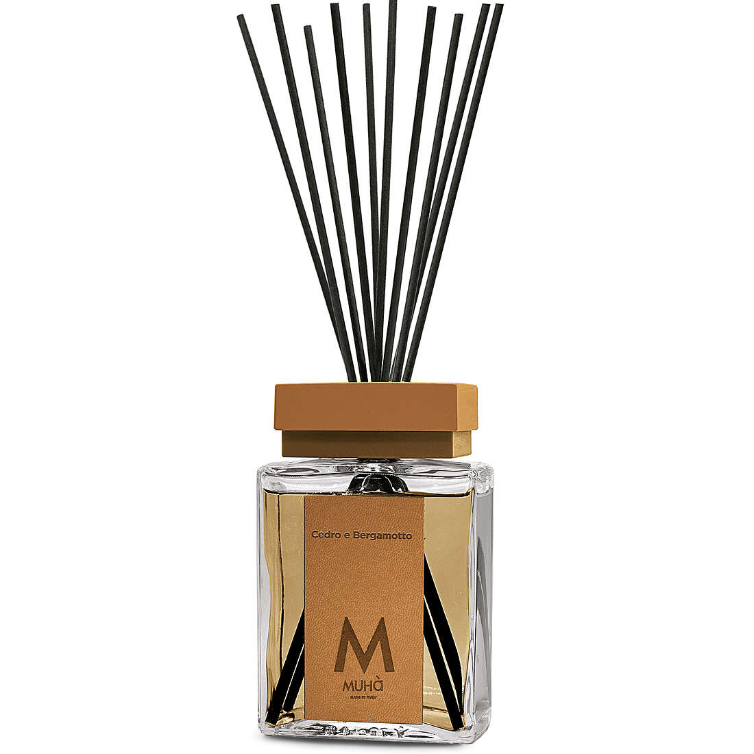 Muhà Luxe Perfume Reed Diffuser Cedarwood and Bergamot 500 ml