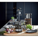 Alessi Edo Cast Iron Griddle Pan Black