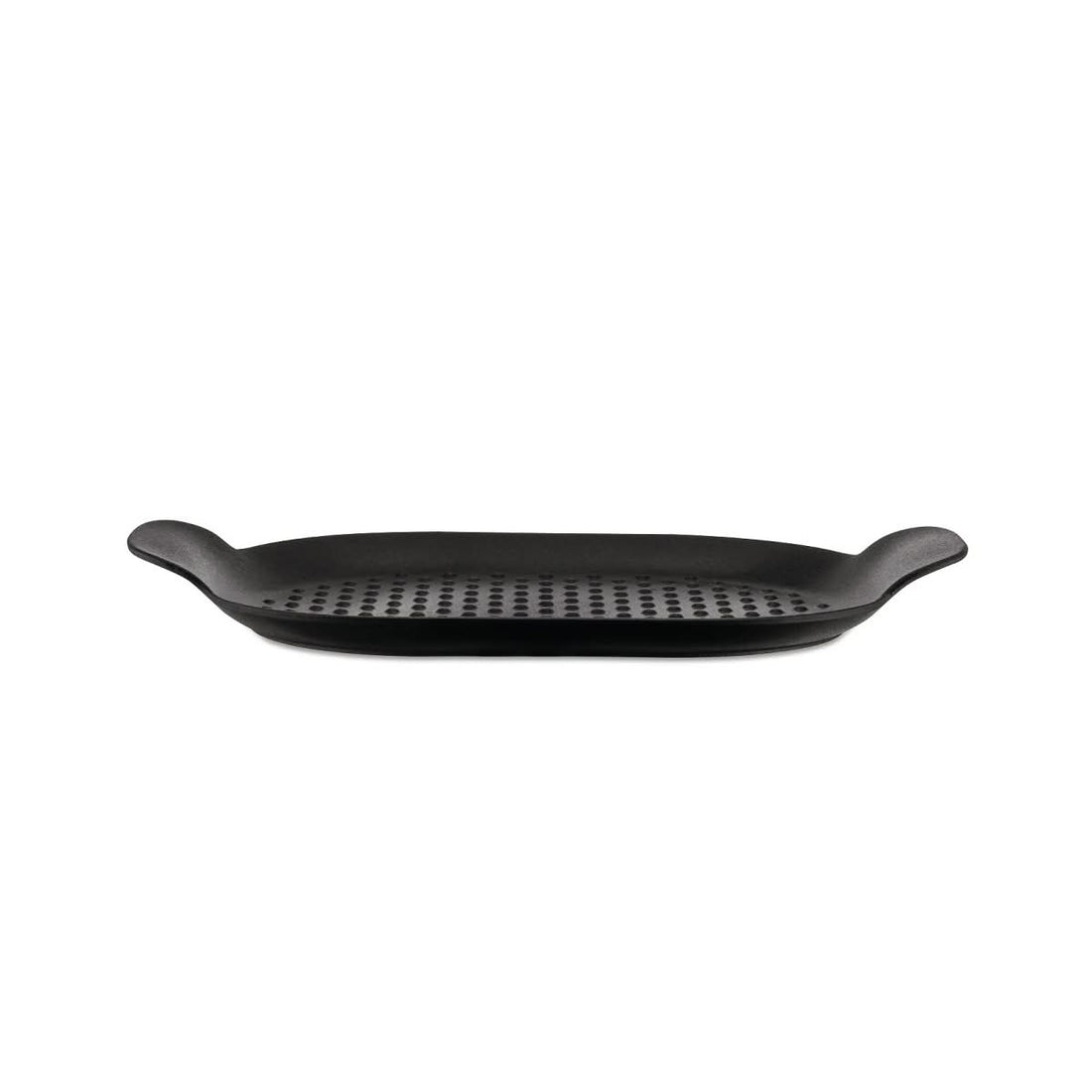 Alessi Edo Cast Iron Griddle Pan Black