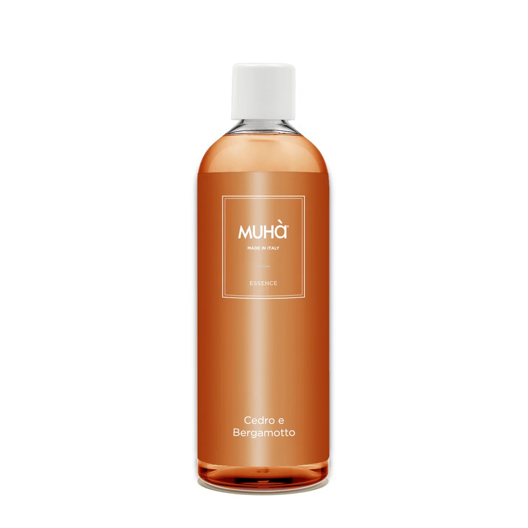 Muhà Essence Refill Cedar and Bergamot Fragrance Diffuser 500 Ml