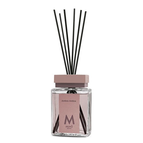 Muhà Luxe Perfume Reed Diffuser Ancient Amber 500 ml