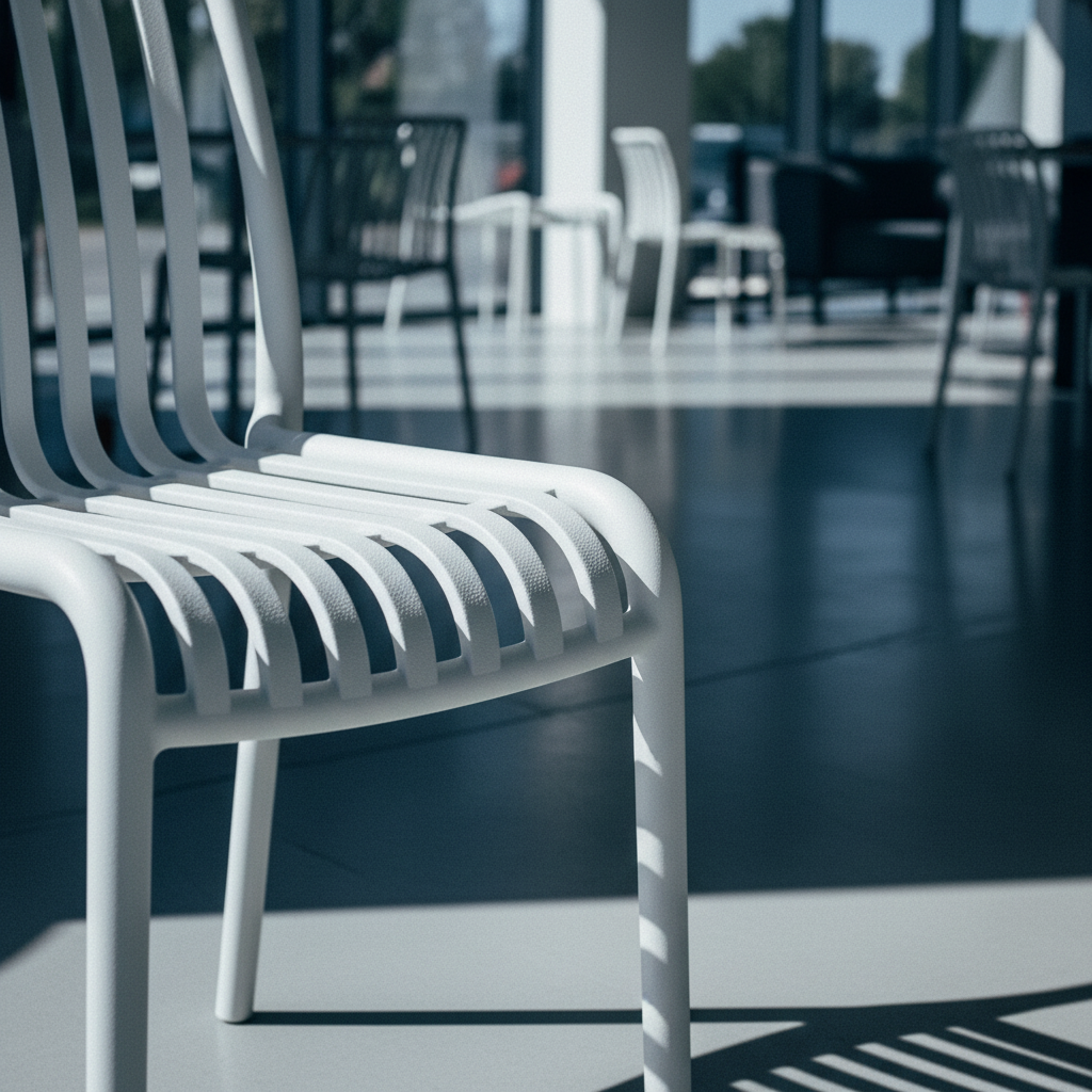 Sedia Trapani showroom dettaglio