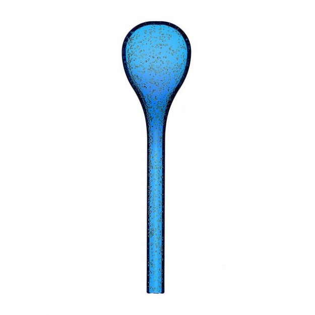 Zani Serafino Salad Servers Me Synth Metacrylate Deep Blue